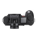 Leica SL3 Body mirrorless full-frame camera top view with 60MP sensor and tiltable LCD screen