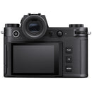 Rear view of Leica SL3-S Body full-frame mirrorless camera with tilting touchscreen and electronic viewfinder