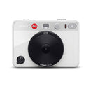 Leica Sofort 2 instant hybrid camera in white with black lens and red logo