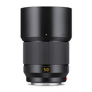 Leica Summilux-SL 50mm f1.4 ASPH lens on a white background