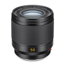 Leica Summilux-SL 50mm f1.4 ASPH lens on a white background