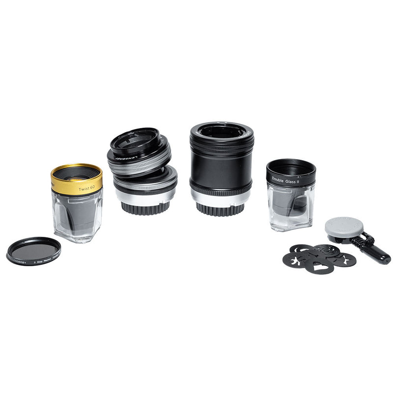 Lensbaby Twist 60 and Double Glass II Optic Swap Kit - Canon EF