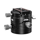 Leofoto G20 geared panoramic head for precise camera positioning and 360-degree rotation