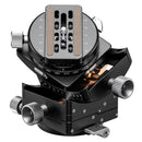 Leofoto G6 Geared Head precision camera tripod head for architectural and macro photography with independent axis control and micro-adjustment knobs