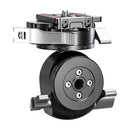 Leofoto LH-30PCL professional ball head with ergonomic locking knob and laser-engraved panning base for smooth panorama shots