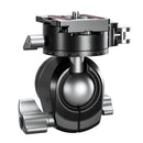 Leofoto LH-30PCL professional ball head with ergonomic locking knob and panoramic scale