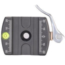 Leofoto LR-50 Lever Clamp with NP-50 QR Plate