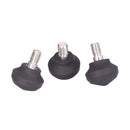 Leofoto LF-13 tripod feet set of three rubber replacement feet compatible with select Leofoto tripods