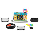 Lomography LomoApparat 21mm wide-angle film camera with colorful filters and lens attachments by Fluffy Omelet