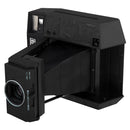 Lomography Lomo'Instant Square Glass black dual-format instant camera with glass lens and mini back