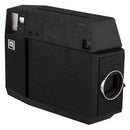 Lomography Lomo'Instant Square black dual-format instant camera with glass lens and built-in flash.