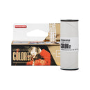 Lomography LomoChrome Color '92 400 ISO 120 film roll and packaging for retro color photography