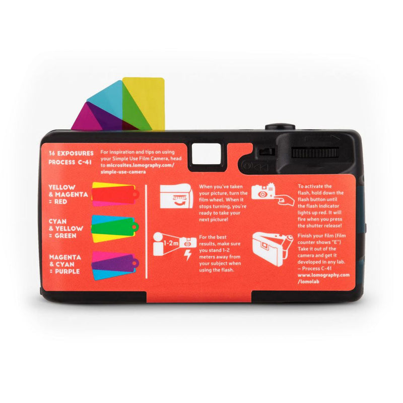 Lomography Simple Use Reloadable 35mm Camera Color 400