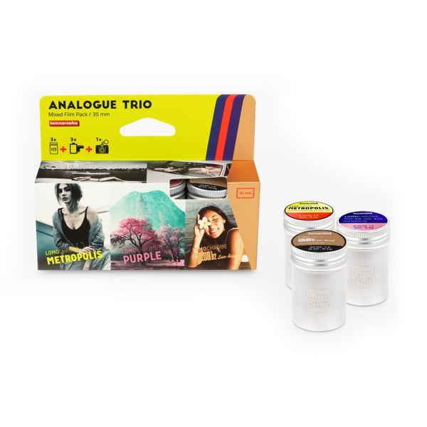 Lomography Analogue Trio Mixed Film Pack 35mm