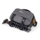 LowePro Trekker Lite HP 100 compact grey camera bag with tripod holder and adjustable strap