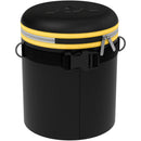 MagMod Case XL semi-rigid protective storage case for MagMod XL modifiers with yellow zipper and black strap