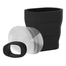 MagMod MagBeam Kit black collapsible flash modifier with Tele Lens and pattern projectors for photography lighting