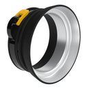 MagMod Reflector XL collapsible silicone strobe reflector with magnetic Profoto mount attachment