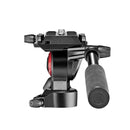 Manfrotto 400AH Befree Live lightweight video fluid head with pan bar and sliding plate for smooth camera movement