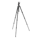 Manfrotto BeFree AS aluminum tripod with advanced ball head, twist lock legs, and Arca-type compatible plate for mirrorless cameras and travel stability