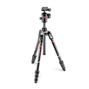 Manfrotto Befree Advanced with 494 AS MKBFRTC4-BH on a white background