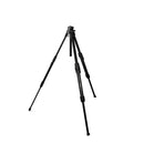 Manfrotto ONE Hybrid aluminum tripod with adjustable legs and quick-release system for photo and video shooting.