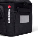 Manfrotto Pro Light Cineloader large black camera bag with modular dividers and multiple pockets for video gear storage