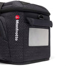 Manfrotto Pro Light Cineloader Small camera bag with water-repellent fabric and protective lid for video gear