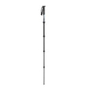 Manfrotto Element MII lightweight black aluminium monopod with twist locks and wrist strap, ideal for cameras and smartphones, extends up to 159 cm.