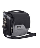 Thinktank Mirrorless Mover 10 v2 camera bag in black and gray for mirrorless systems with adjustable dividers and removable shoulder strap