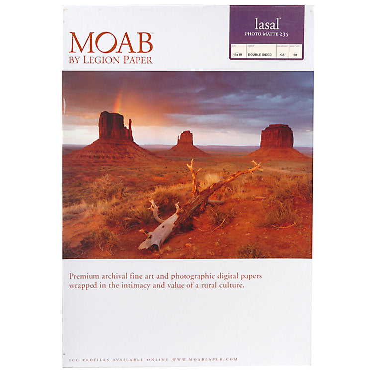 Moab 13x19" Lasal Photo Matte - 50 Sheets