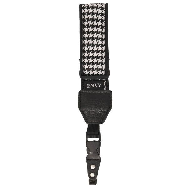 My Fave Wrist Strap Houndstooth Black