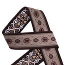 My Fave Wrist Strap with tan circles pattern camera wrist strap with side release buckle