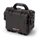Nanuk 908 black waterproof hard case with padded dividers and ergonomic handle