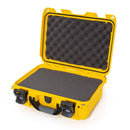 Nanuk 915 waterproof hard case with cubed foam interior for gear protection and superior latching system