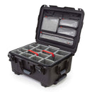 Nanuk 950 Pro Photo Kit waterproof camera case with customizable padded dividers and secure latching system
