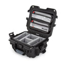 NANUK 905 Pro Photo Kit black waterproof protective case with padded dividers and lid organizer for camera gear