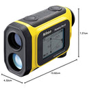 Nikon Forestry Pro II laser rangefinder hypsometer with LCD display and waterproof design