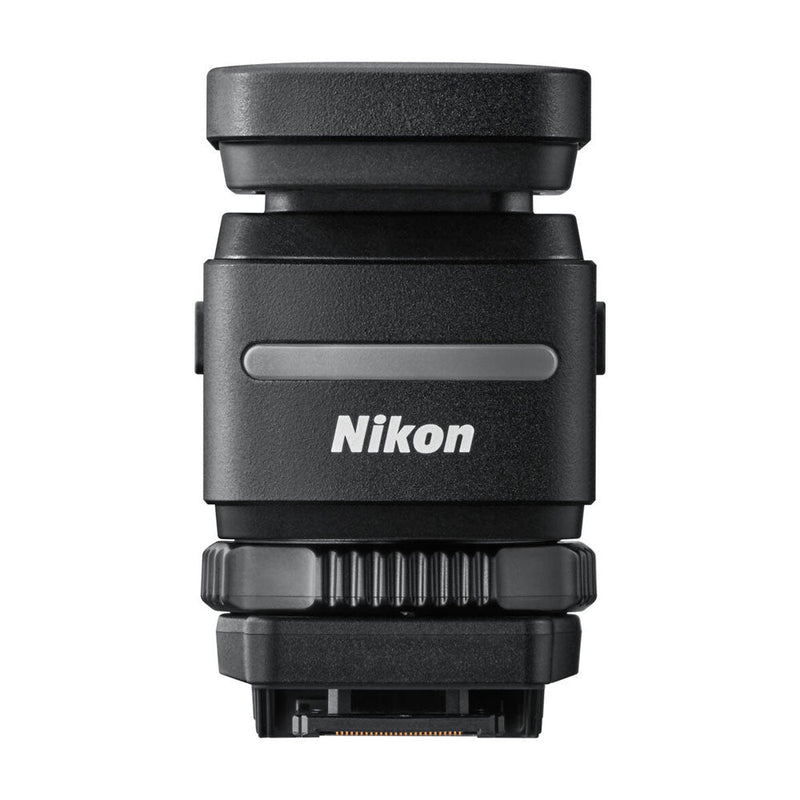 Nikon ME-D10 professional shotgun microphone with shock mount and directional pickup patterns for digital cameras
