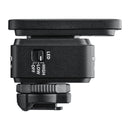 Nikon ME-D10 shotgun microphone with digital accessory shoe mount and LED settings switch