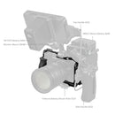 SmallRig Basic Cage Kit for Nikon ZR with HDMI and USB-C cable clamp and multiple mounting points for accessories