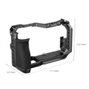 SmallRig Basic Cage Kit for Nikon ZR with HDMI and USB-C cable clamp and multiple mounting points, black camera cage frame