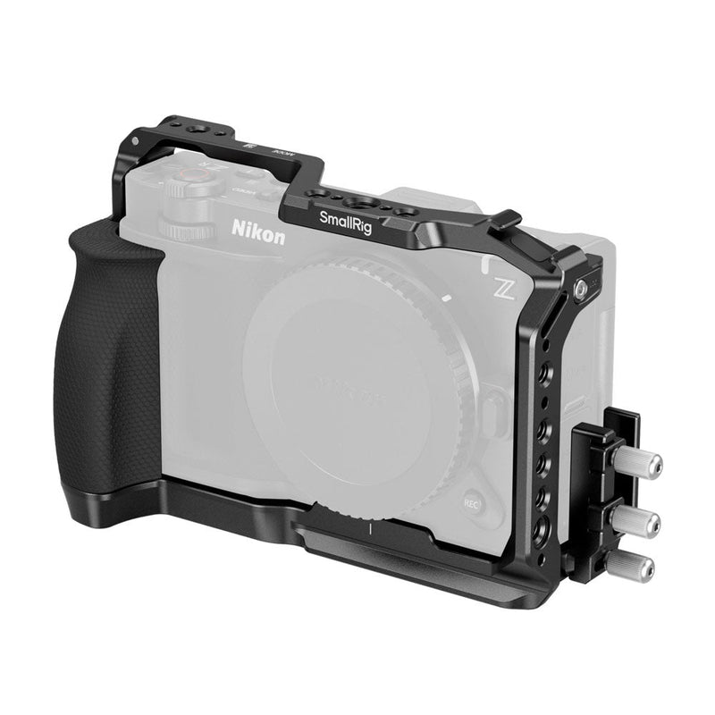 SmallRig Basic Cage Kit for Nikon ZR with HDMI and USB-C cable clamps and multiple mounting points for accessories