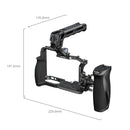 SmallRig Advanced Cage Kit for Nikon ZR with silicone-wrapped handle, side handle, HDMI and USB-C cable clamps, multiple mounting points for accessories