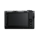 Back view of the Nikon ZR Body cinema camera showing its 4-inch vari-angle touchscreen and control buttons.