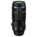 OM System M.Zuiko ED 100-400mm telephoto lens with image stabilization and weather sealing