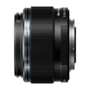 OM System M.Zuiko 25mm f1.8 II camera lens with sharp resolution and soft bokeh effect, compact and splashproof design