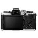 OM System OM-3 mirrorless camera body rear view with LCD screen and control buttons