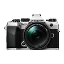 OM System OM-5 Mark II compact mirrorless camera with 14-150mm lens front view