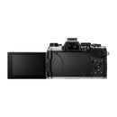 OM System OM-5 Mark II mirrorless camera with articulating screen and 12-45mm f4 PRO lens
